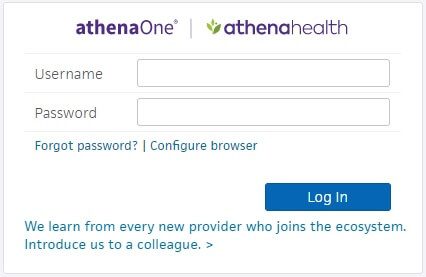 Athena Health Provider Login 2023 Athenanet Athenahealth Com   Athenanet Provider Login Form 