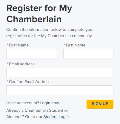 my chamberlain edu ️ login: University Student Portal guide
