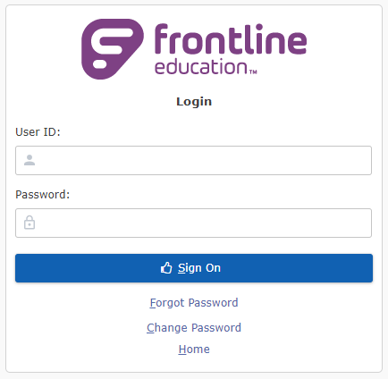 EPISD student portal login form