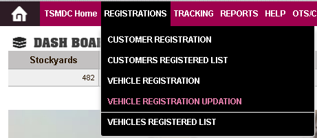 vehicle registration updation link on SSMMS portal