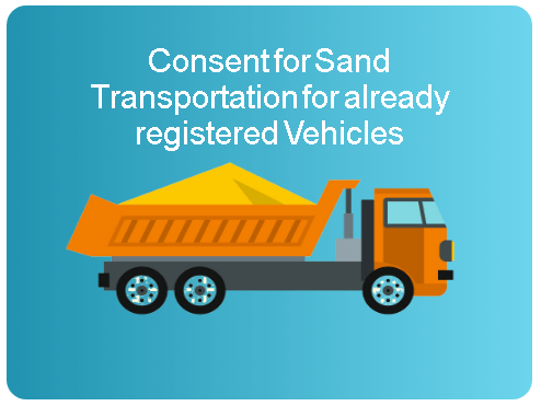 consent for sand transportation department of mines and geology ap