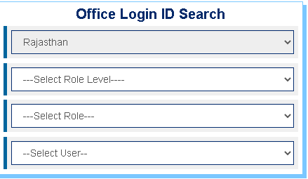 office login id search page