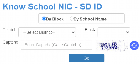 staff corner school nic-sd id search page