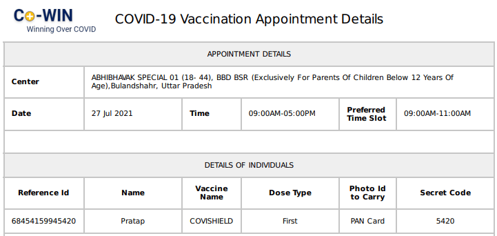 la county covid vaccine appointment