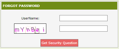 SRDS HRMS password reset form