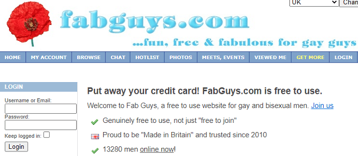fab guys official website homepage