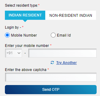 online appointment form at Registrar run aadhar seva kendra