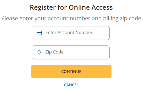 Amazon store card registration form