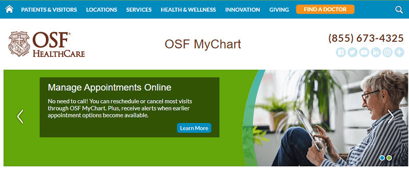 OSF MyChart Login, Sign Up, Activation, App ️osfmychart.org