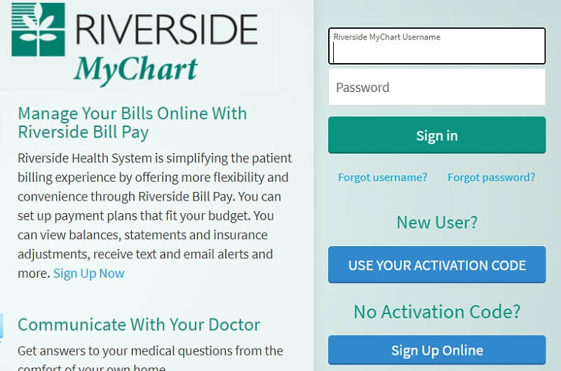 Riverside Mychart login Sign up, App, Bill Pay ️ 2023